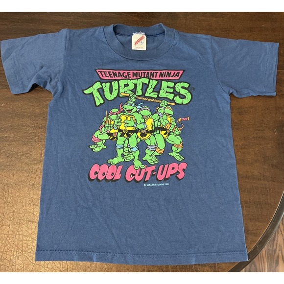 mirage studios 1990 Other - Vintage 1990s Teenage Mutant Ninja Turtles Kids T-shirt Mirage Studios Jerzees